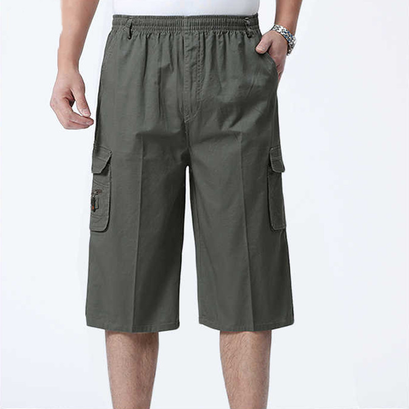 Summer Men's Pocket Cargo Casual Shorts Men Loose Army Short Pants Outdoor Man Tactical Gym Shorts Elastic Waist Trunks New, Gray
Summer Men's Pocket Cargo Casual Shorts Men Loose Army Short Pants Outdoor Man Tactical Gym Shorts Elastic Waist Trunks New, Gray