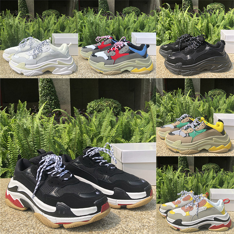New Paris Triple s Men Women running Shoes beige green yellow black triple pink dad platform shoes gym red blue white Trainers Sneakers, Black pink
New Paris Triple s Men Women running Shoes beige green yellow black triple pink dad platform shoes gym red blue white Trainers Sneakers, Black pink