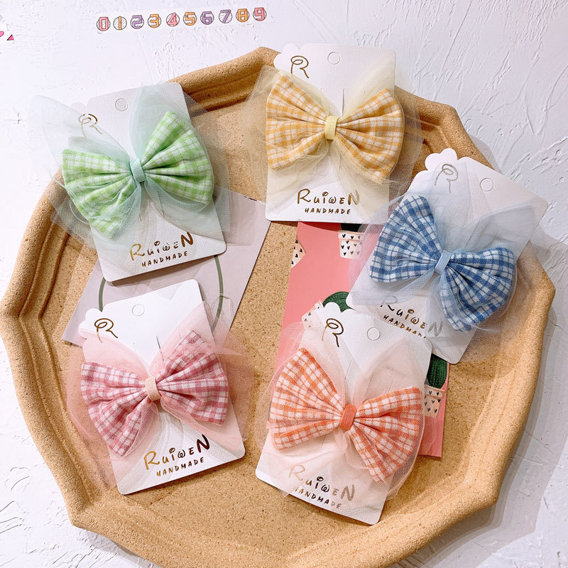 2Pcs/Set Cartoon Fruit Mesh Lace Bowknot Hair Clip Children Cute Candy Colors BB Clip Hairpins Baby Girl Korean Hair Accessories, Set 2
2Pcs/Set Cartoon Fruit Mesh Lace Bowknot Hair Clip Children Cute Candy Colors BB Clip Hairpins Baby Girl Korean Hair Accessories, Set 2