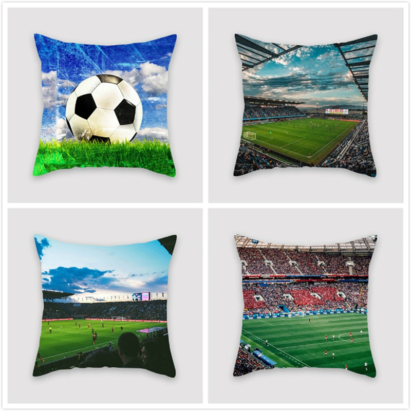 Fuwatacchi Sports Field Cushion Cover Football Soccer Tennis Pillow Cover for Home Chair Sofa Bedroom Car Decorative Pillows, Pc01930
Fuwatacchi Sports Field Cushion Cover Football Soccer Tennis Pillow Cover for Home Chair Sofa Bedroom Car Decorative Pillows, Pc01930