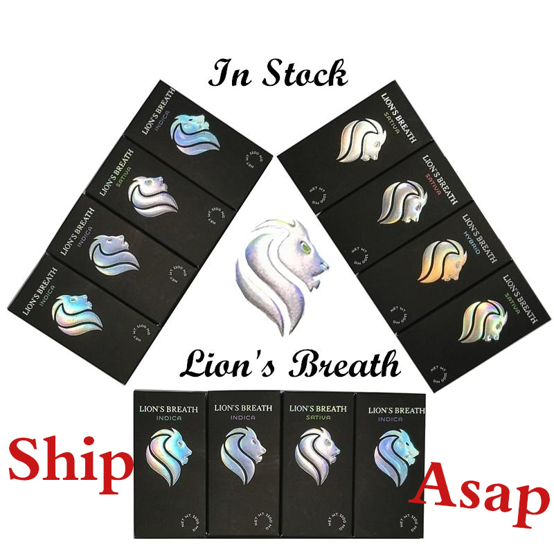 Lions Breath Cartridges Packaging Vape Pens 510 Thread Carts Vaporizer 0.8ml/1.0ml Instock Round Press Tip Cartridges Empty Ceramic Carts
Lions Breath Cartridges Packaging Vape Pens 510 Thread Carts Vaporizer 0.8ml/1.0ml Instock Round Press Tip Cartridges Empty Ceramic Carts