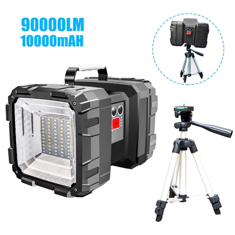 Bright Double Heads Searchlight led work light Rechargeable led focus work lamp Portable Outdoor Emergency Light 2020
Bright Double Heads Searchlight led work light Rechargeable led focus work lamp Portable Outdoor Emergency Light 2020