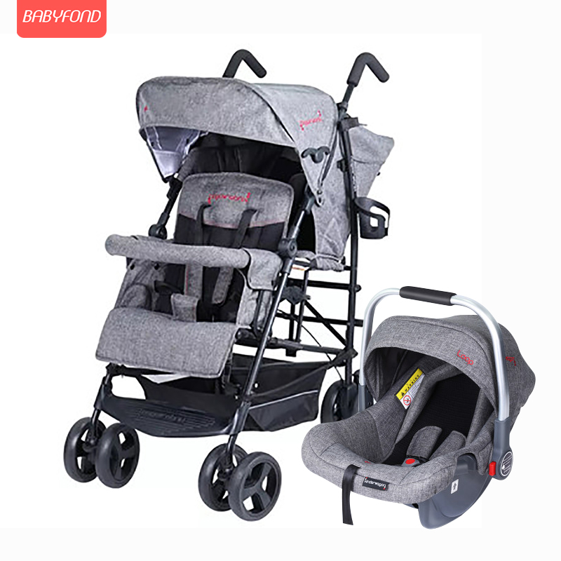 2020 twin stroller multi-function double large child baby stroller kinderwagon lightweight folding can sit and lie with car seat
2020 twin stroller multi-function double large child baby stroller kinderwagon lightweight folding can sit and lie with car seat