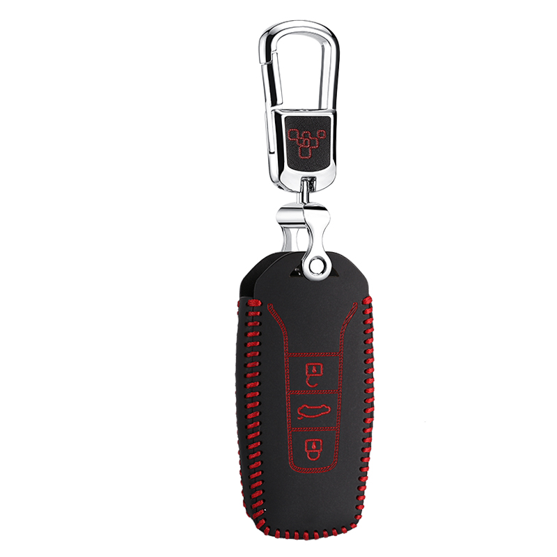 

key cover for volkswagen vw touareg 2018 2019 Car Key bag/case wallet holder key, Sky blue