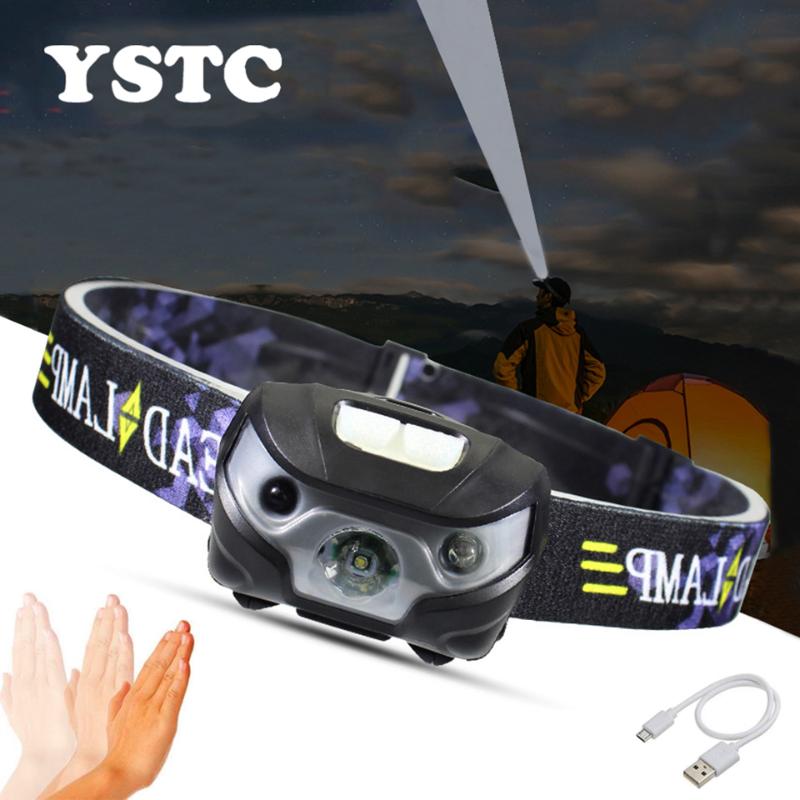 LED Headlamp Motion Sensor Headlight 4 Modes 3W USB Rechargeable Waterproof Zoomable Camping Fishing Light Built-in Batteries
LED Headlamp Motion Sensor Headlight 4 Modes 3W USB Rechargeable Waterproof Zoomable Camping Fishing Light Built-in Batteries