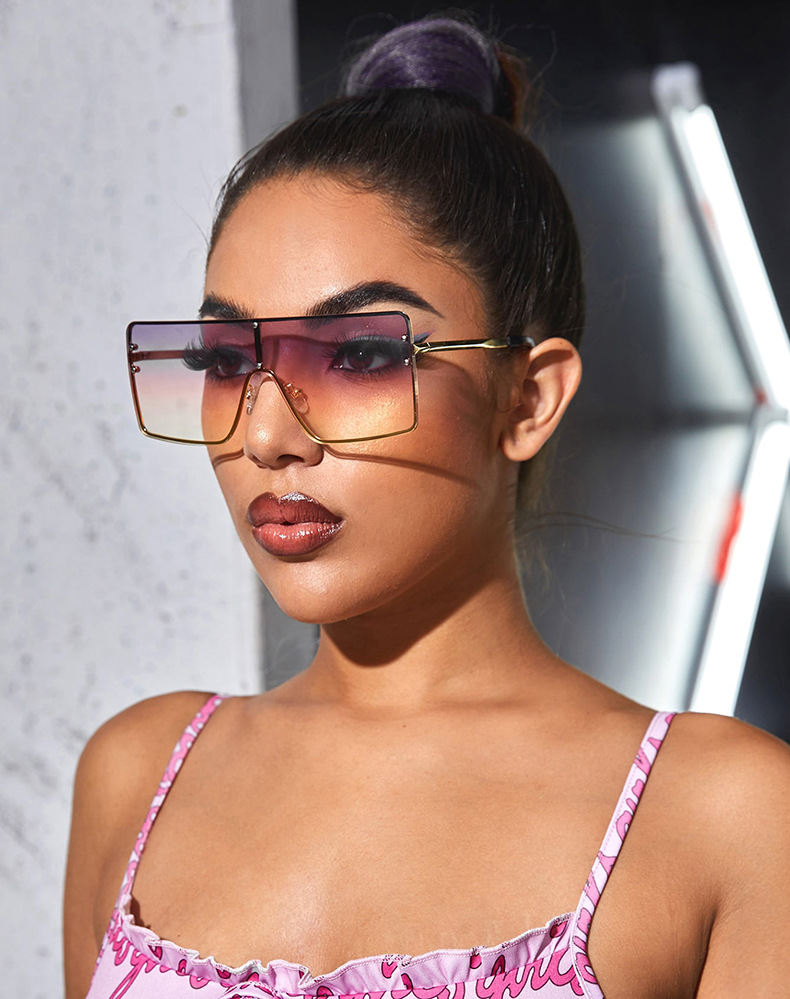 One piece rimless glasses fashion frameless integrated Sunglasses Women Men Colorful Transparent Retro Sunglass Candy Color Eyewears 16081
One piece rimless glasses fashion frameless integrated Sunglasses Women Men Colorful Transparent Retro Sunglass Candy Color Eyewears 16081