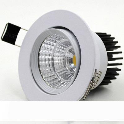 COB Led Downlights 9W 12W 15W 18W 21W Dimmable Non-Dimmable Home lighting Warm Cool White LED Ceiling lights AC85-265V With Power Drivers