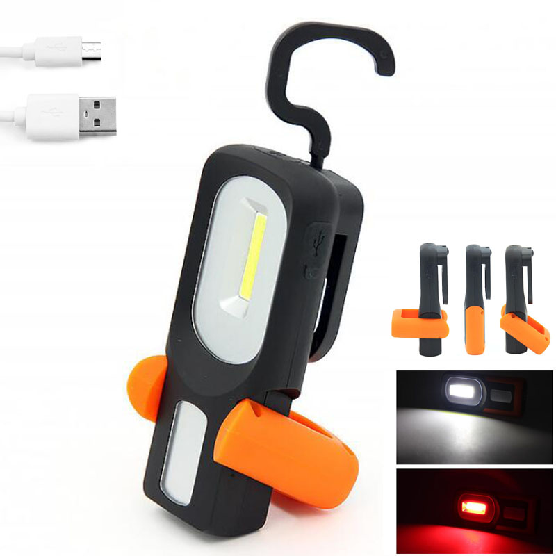 LED COB Work Light Hand Torch Flash light Lamp USB Rechargeable Magnetic Powerful Camping Tent Lantern Hook Magnet
LED COB Work Light Hand Torch Flash light Lamp USB Rechargeable Magnetic Powerful Camping Tent Lantern Hook Magnet