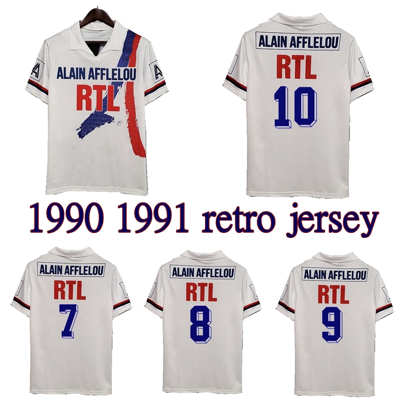 1990 1991 Paris retro soccer jersey 90 91 Bravo Bats Reynaud Boma Vujovic Susic vintage classic old football shirt, 90 91 home jersey
1990 1991 Paris retro soccer jersey 90 91 Bravo Bats Reynaud Boma Vujovic Susic vintage classic old football shirt, 90 91 home jersey