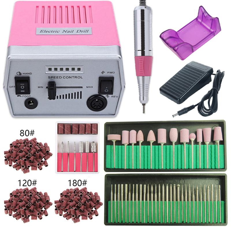 PRO 35000RPM Electric Nail Drill Machine Nail Drill Set Pedicure Manicure Strong Equipment Gel Remover File Kit
PRO 35000RPM Electric Nail Drill Machine Nail Drill Set Pedicure Manicure Strong Equipment Gel Remover File Kit