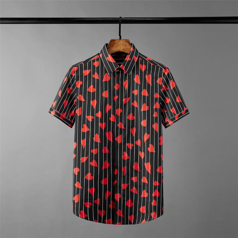 New Men Shirt Luxury Red Lip Printing Short Sleeve Mens Shirts Allover Printed Summer Man Shirts Party Men 4xl, Red black
New Men Shirt Luxury Red Lip Printing Short Sleeve Mens Shirts Allover Printed Summer Man Shirts Party Men 4xl, Red black
