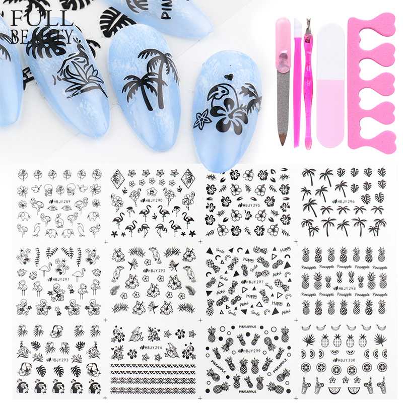 Black Gold 3D Nail Sticker Set Leaf Butterfly Mixed Pattern DIY Decoration Decals Manicure Adhesive Charms Nails Tools CH1811
Black Gold 3D Nail Sticker Set Leaf Butterfly Mixed Pattern DIY Decoration Decals Manicure Adhesive Charms Nails Tools CH1811