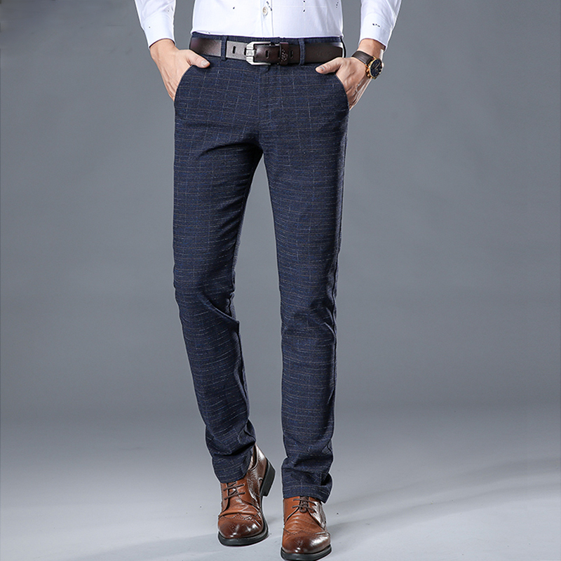 Autumn Winter Plaid Elastic Casual Pants Men Business Slim Jogger Stretch Long Trouser Male Suit Pants Size -38 Pantalon homme, Black
Autumn Winter Plaid Elastic Casual Pants Men Business Slim Jogger Stretch Long Trouser Male Suit Pants Size -38 Pantalon homme, Black