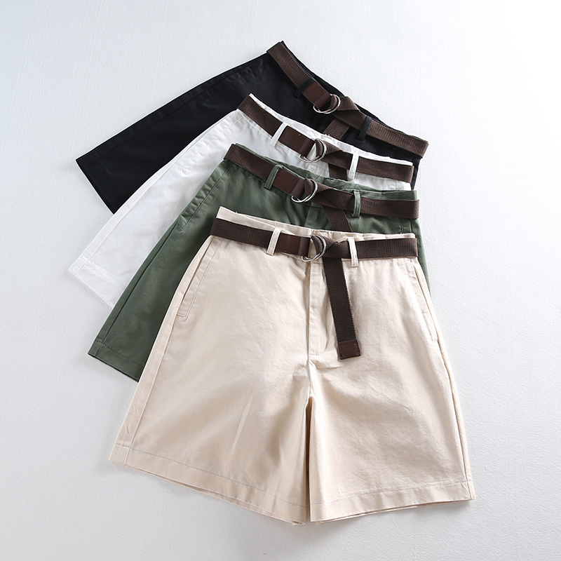 Women 2020 Wide Leg Shorts Casual Female A line Solid Shorts with Belt Feminino women Summer Loose High Waist, Beige
Women 2020 Wide Leg Shorts Casual Female A line Solid Shorts with Belt Feminino women Summer Loose High Waist, Beige