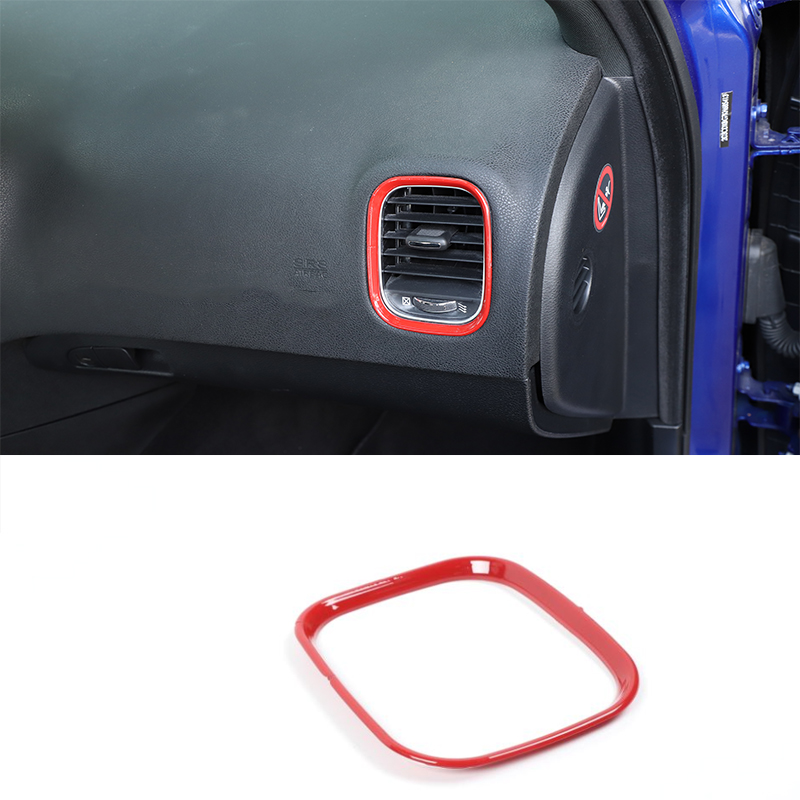 Red Interior Console Dashboard Panel Cover Trim for Dodge Charger Factory Outlet Interior Accessories