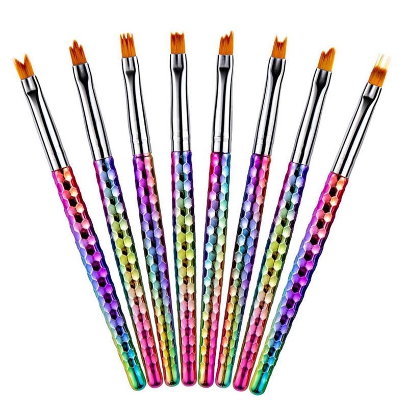 8pcs/set Nail Art French Brushes DIY Petal Flower Gradient Fade Color Painting Drawing Mint Green Pen Drawing Brushes
8pcs/set Nail Art French Brushes DIY Petal Flower Gradient Fade Color Painting Drawing Mint Green Pen Drawing Brushes