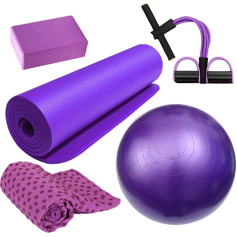 5pcs Home Fitness Yoga Kit Yoga Ball Non-Slip Towel Mat Sports Home Sports Fitness Exercise Esistance-Band Tool, Blue
5pcs Home Fitness Yoga Kit Yoga Ball Non-Slip Towel Mat Sports Home Sports Fitness Exercise Esistance-Band Tool, Blue