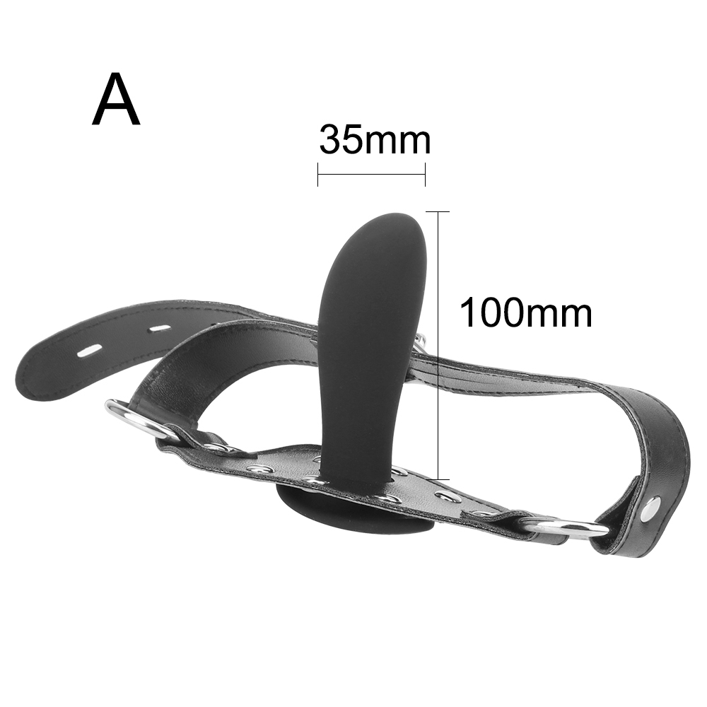 VATINE SM Bondage Fetish For Couples Flirt Sex Products Open Mouth Gag Adult Games Inflatable Penis Gag Mouth Plug Y200616