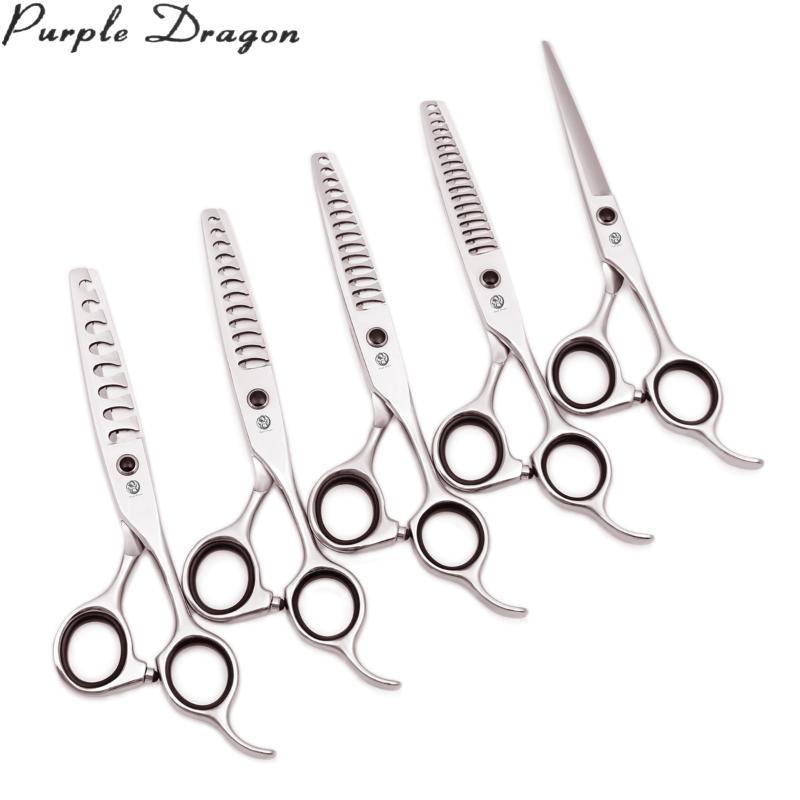Purple Dragon 6" JP Steel Hair Scissors 2004# 8/12/14/18 Teeth Hairdresser Set Hair Cutting Scissors Set Thinning Shears Add Bag
Purple Dragon 6" JP Steel Hair Scissors 2004# 8/12/14/18 Teeth Hairdresser Set Hair Cutting Scissors Set Thinning Shears Add Bag