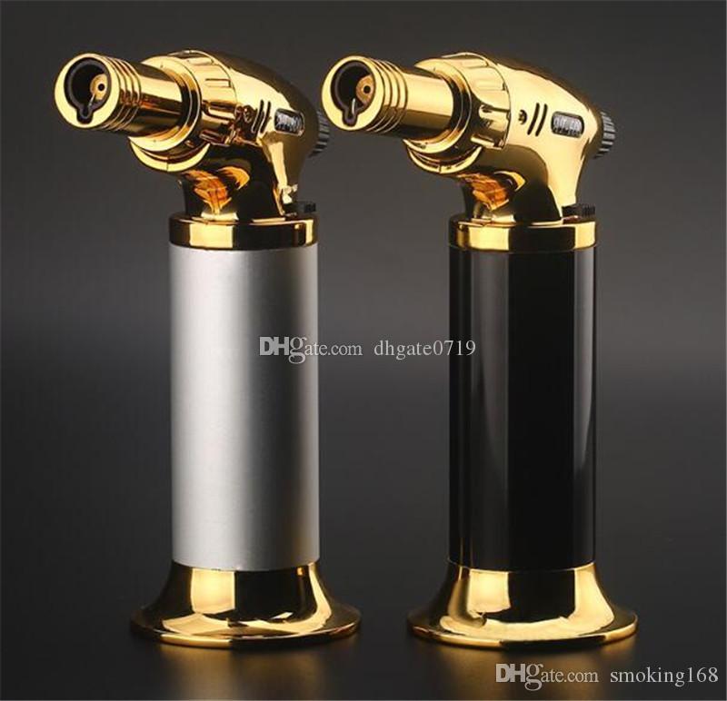 Boutique 1300'C Metal Dab Jet flame Torch Windproof Micro Butane Torch cigar Lighter Professional Kitchen Torch Lighter Brulee Culinary
Boutique 1300'C Metal Dab Jet flame Torch Windproof Micro Butane Torch cigar Lighter Professional Kitchen Torch Lighter Brulee Culinary