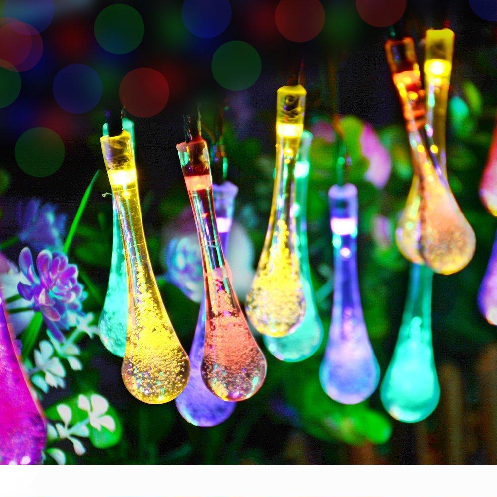 Outdoor 20 LED Water Drop Solar String Fairy Waterproof Lights Christmas Lights Solar Powered String lights
Outdoor 20 LED Water Drop Solar String Fairy Waterproof Lights Christmas Lights Solar Powered String lights