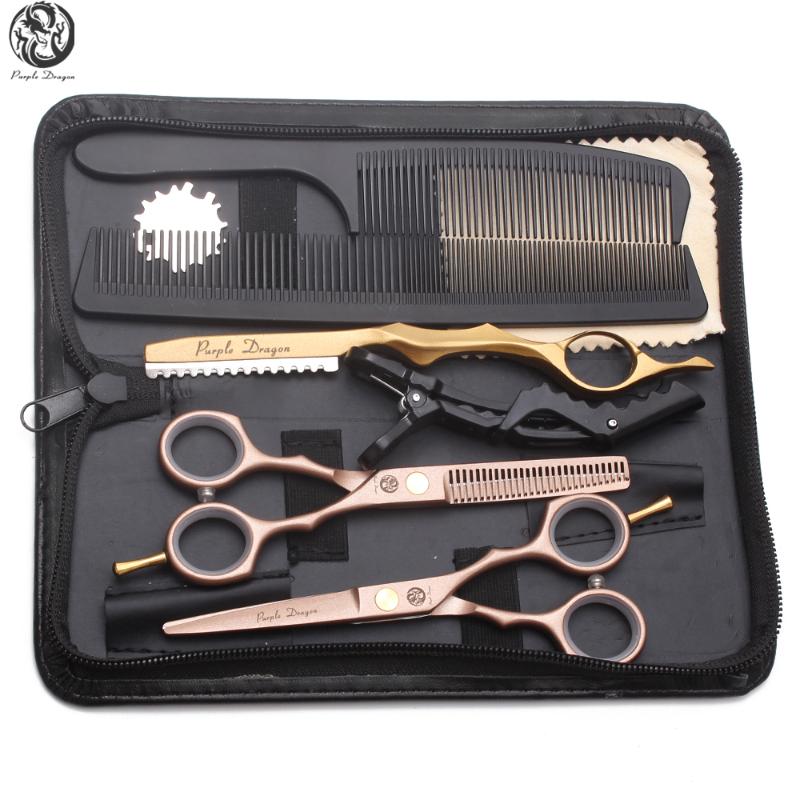 Suit 5.5" Purple Dragon Rose Gold Stainless Barber Makas Cutting / Thinning Shears Professional Hair Scissors Salon Tools Z1104
Suit 5.5" Purple Dragon Rose Gold Stainless Barber Makas Cutting / Thinning Shears Professional Hair Scissors Salon Tools Z1104