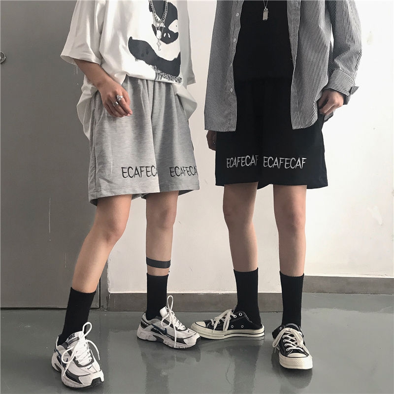 NiceMix punk gothic shorts men bottom women summer Harajuku style students in loose wide-leg embroidery casual running pants, Black
NiceMix punk gothic shorts men bottom women summer Harajuku style students in loose wide-leg embroidery casual running pants, Black
