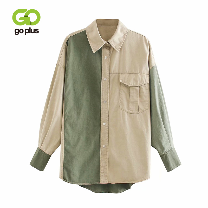 GOPLUS Autumn Winter Women' Jacket Casual Patchwork Turn Down Collar Long Sleeve Coats Womens Mujer Chaqueta Ropa De Mujer, Green
GOPLUS Autumn Winter Women' Jacket Casual Patchwork Turn Down Collar Long Sleeve Coats Womens Mujer Chaqueta Ropa De Mujer, Green