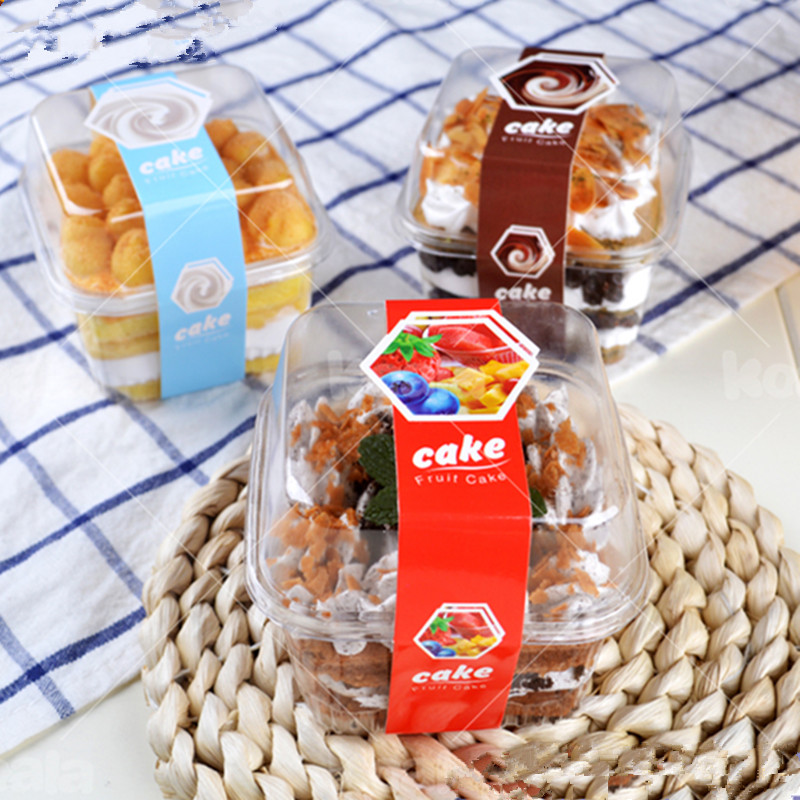 50pcs High quality square transparent box PET plastic ice cream pudding jelly cup packaging fruit salad cake dessert cups
50pcs High quality square transparent box PET plastic ice cream pudding jelly cup packaging fruit salad cake dessert cups