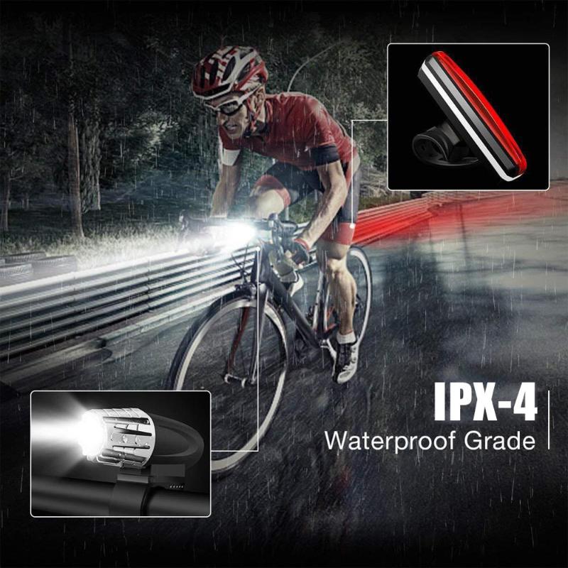 Bicycle Front Lights USB Charging 360 Degree Rotating Headlights Mountain Lights Outdoor Night Driving Tail Light
Bicycle Front Lights USB Charging 360 Degree Rotating Headlights Mountain Lights Outdoor Night Driving Tail Light