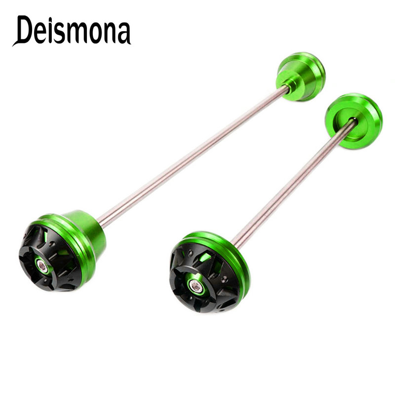 For ZX-10R ZX10R 2011-2020 Motorcycle Front & Rear CNC Wheel Axle Fork Crash Protector Sliders
For ZX-10R ZX10R 2011-2020 Motorcycle Front & Rear CNC Wheel Axle Fork Crash Protector Sliders