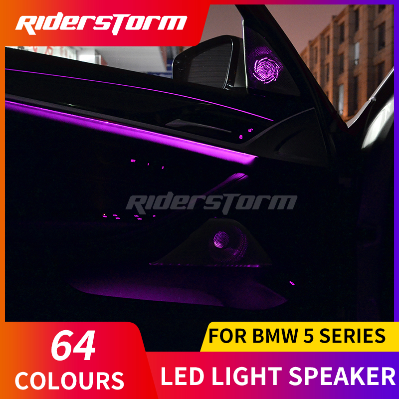 Diamond Dome tweeters for 5 series G30 2020 year Car speaker synchronized with ambient light speaker cover with light
Diamond Dome tweeters for 5 series G30 2020 year Car speaker synchronized with ambient light speaker cover with light