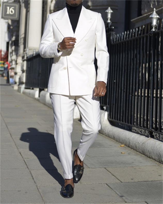 white men suits blazer groom wear for wedding tuxedos slim fit 2 pieces best mens prom suits jacketpants custom made