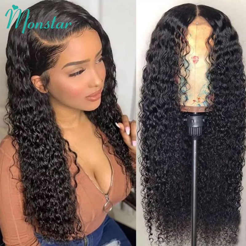 Monstar Brazilian Deep Wave Wig Long Remy Hair 13x6 Lace Front Human Hair Wigs Pre Plucked Transparent Lace Wigs for Black Women
Monstar Brazilian Deep Wave Wig Long Remy Hair 13x6 Lace Front Human Hair Wigs Pre Plucked Transparent Lace Wigs for Black Women