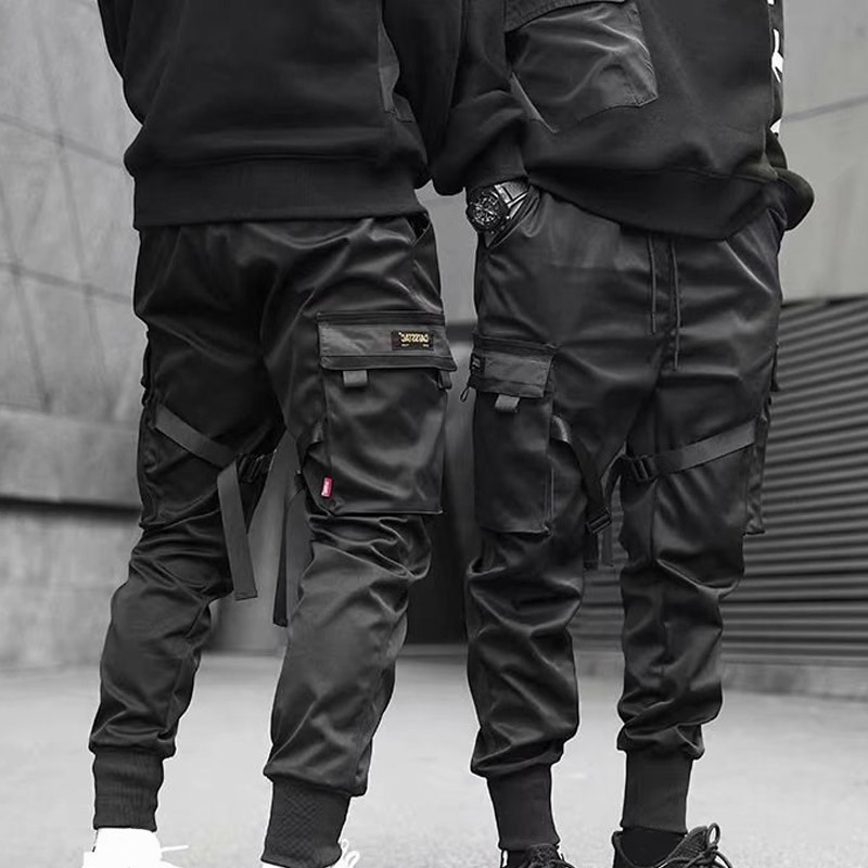 New Hot Fashion Men Cargo Pants Ribbons Harem Joggers Harajuku Casual Sweatpant Pants Hip Hop Trousers Trendy Casual Youth 3XL CX200729, Black
New Hot Fashion Men Cargo Pants Ribbons Harem Joggers Harajuku Casual Sweatpant Pants Hip Hop Trousers Trendy Casual Youth 3XL CX200729, Black