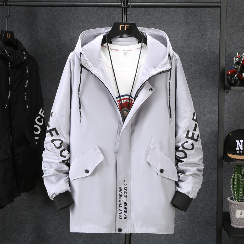 New Arrival Men Jacket Spring and Autumn Trend Handsome Letter Printed Jacket Hooded Tide Youth Big Size 8XL, Black
New Arrival Men Jacket Spring and Autumn Trend Handsome Letter Printed Jacket Hooded Tide Youth Big Size 8XL, Black