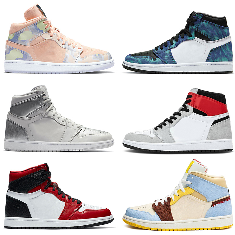 New men women Satin Snake 1s basketball shoes 1 mens Rage Green Retro Tie-Dye Crimson Tint PARTICLE GREY Court Purple sneaker trainers 36-46, White;red
New men women Satin Snake 1s basketball shoes 1 mens Rage Green Retro Tie-Dye Crimson Tint PARTICLE GREY Court Purple sneaker trainers 36-46, White;red