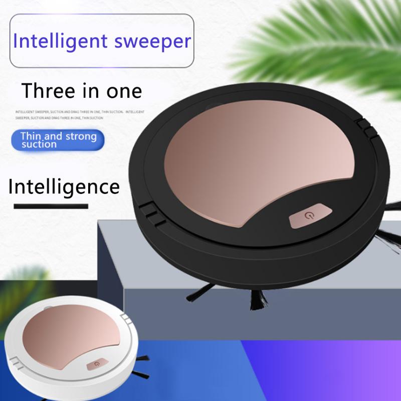 Mopping Floor Sweeping Robot 360 Degree Rotation Electric Vacuum Cleaner Ultra Thin Household USB Charging Automatic Intelligent