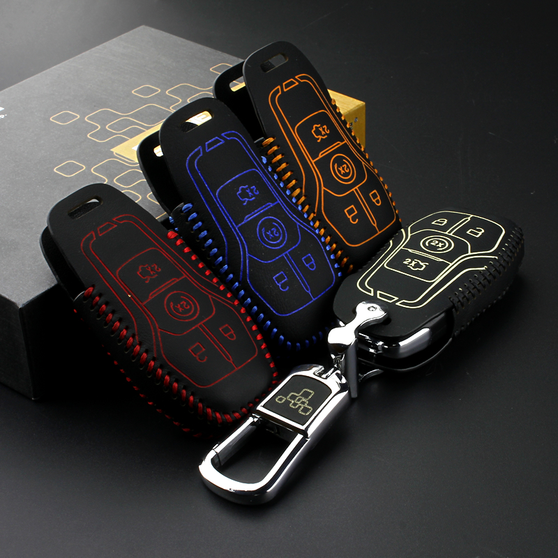 key case for lincoln KMZ/MKC 2014 Genuine Leather Car Key Cover wallet for ford escort 2015 2016 taurus key2s, Black
key case for lincoln KMZ/MKC 2014 Genuine Leather Car Key Cover wallet for ford escort 2015 2016 taurus key2s, Black