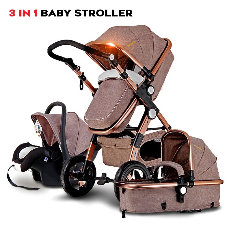 Baby Stroller For Newborn 3 in 1 Baby Car With Infant Basket Safey Seat Folding Pram Travel Systems carrinho de 3 em 1
Baby Stroller For Newborn 3 in 1 Baby Car With Infant Basket Safey Seat Folding Pram Travel Systems carrinho de 3 em 1