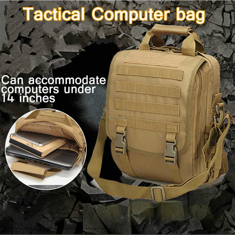 Multifunction 14" Laptop Bags Outdoor Messenger Bags for 14'' Laptop Waterproof Hunting Trekking Hiking Crossbody, Black
Multifunction 14" Laptop Bags Outdoor Messenger Bags for 14'' Laptop Waterproof Hunting Trekking Hiking Crossbody, Black