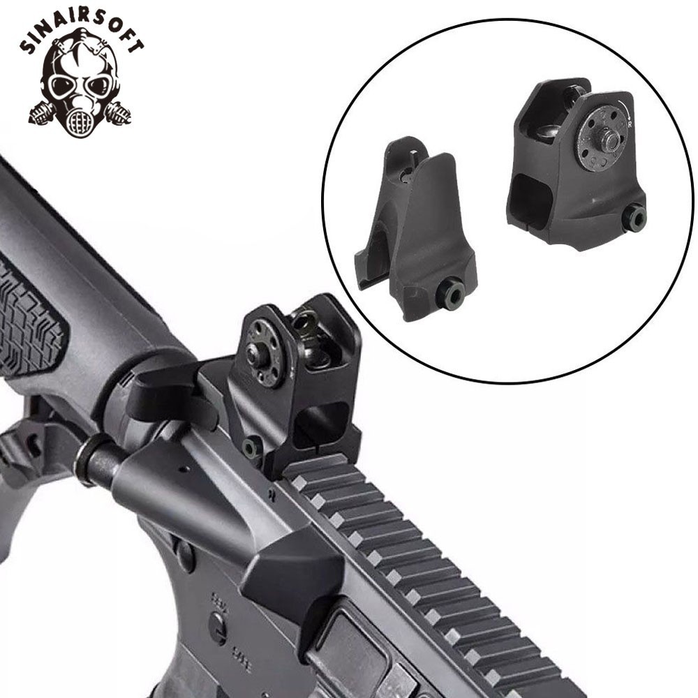 SINAIRSOFT A1.5 Fixed Rear Sight A1 Windage Adjustment Knob And Standard A2 Design Front Sight For Airsoft Picatinny AR15 Iron Sights
SINAIRSOFT A1.5 Fixed Rear Sight A1 Windage Adjustment Knob And Standard A2 Design Front Sight For Airsoft Picatinny AR15 Iron Sights