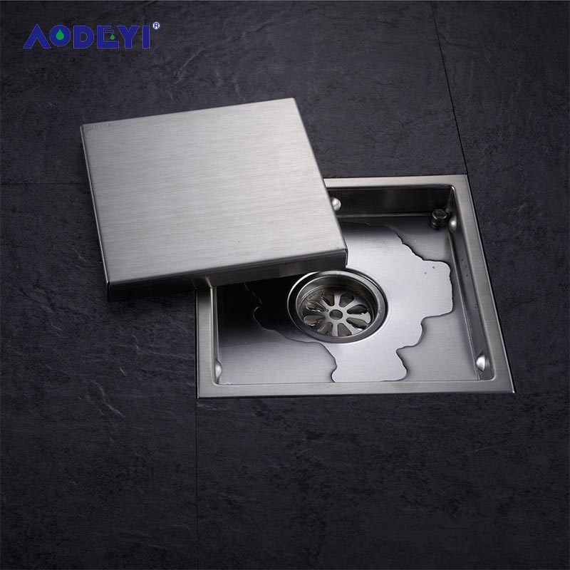 AODEYI Tile Insert Square Stainless Steel Floor Drain Waste Grates Bathroom Invisible Shower Drain 110 x 110MM Or 150 x 150MM T200715
AODEYI Tile Insert Square Stainless Steel Floor Drain Waste Grates Bathroom Invisible Shower Drain 110 x 110MM Or 150 x 150MM T200715