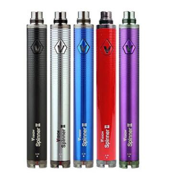 Vision Spinner 2 1650mah eGo Twist 3.7V--4.8V Vision Spinner II Battery Variable Voltage For eGo Atomizer with Packing DHL Free
Vision Spinner 2 1650mah eGo Twist 3.7V--4.8V Vision Spinner II Battery Variable Voltage For eGo Atomizer with Packing DHL Free
