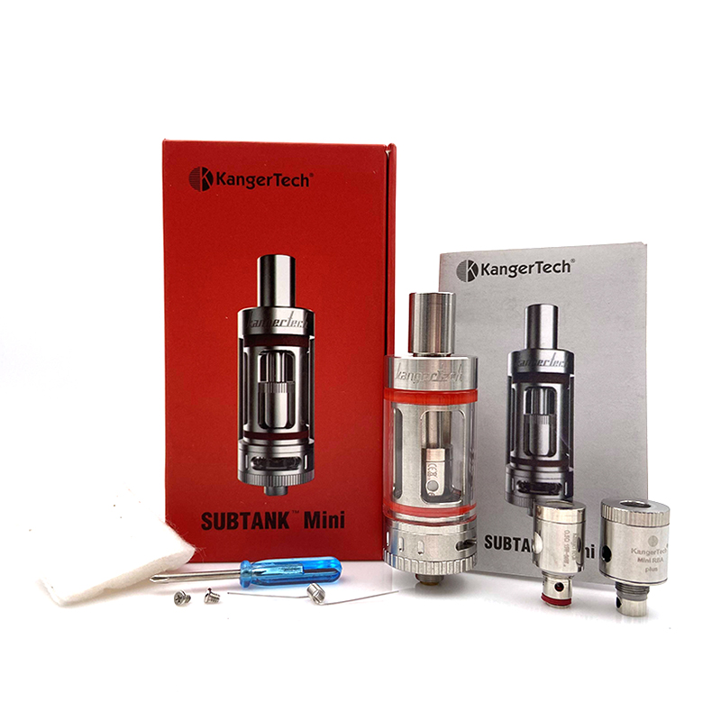 Kangertech SUBTANK MINI Tank 22mm Stainless Steel Kanger Mini 4.5 ML Sub Ohm SSOCC Coil for SUBOX MINI Vape Atomizer
Kangertech SUBTANK MINI Tank 22mm Stainless Steel Kanger Mini 4.5 ML Sub Ohm SSOCC Coil for SUBOX MINI Vape Atomizer