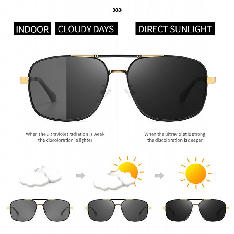 Night Vision Polarized Rays Men Sunglasses Day and Night Driving Fishing Glasses Sun Glasses UV400 Photochromic Discoloration
Night Vision Polarized Rays Men Sunglasses Day and Night Driving Fishing Glasses Sun Glasses UV400 Photochromic Discoloration