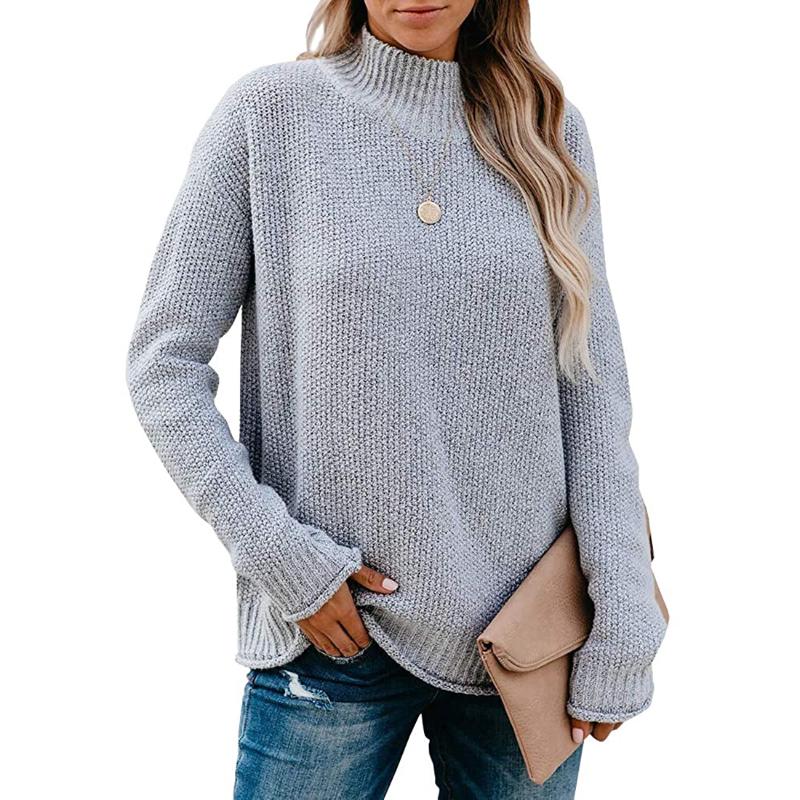 Knitted Turtleneck Women Autumn Winter 2020 New Ladies Korean Sweater Female Long Sleeve Jumper Blue Red Pullover Femme, Khaki
Knitted Turtleneck Women Autumn Winter 2020 New Ladies Korean Sweater Female Long Sleeve Jumper Blue Red Pullover Femme, Khaki