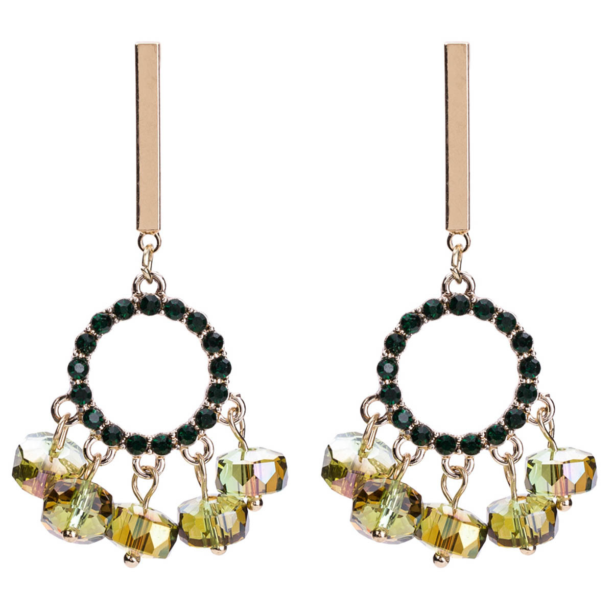 EH8120 exaggerated ring diamond tassel earrings women's fashion fashion earrings, Golden
EH8120 exaggerated ring diamond tassel earrings women's fashion fashion earrings, Golden