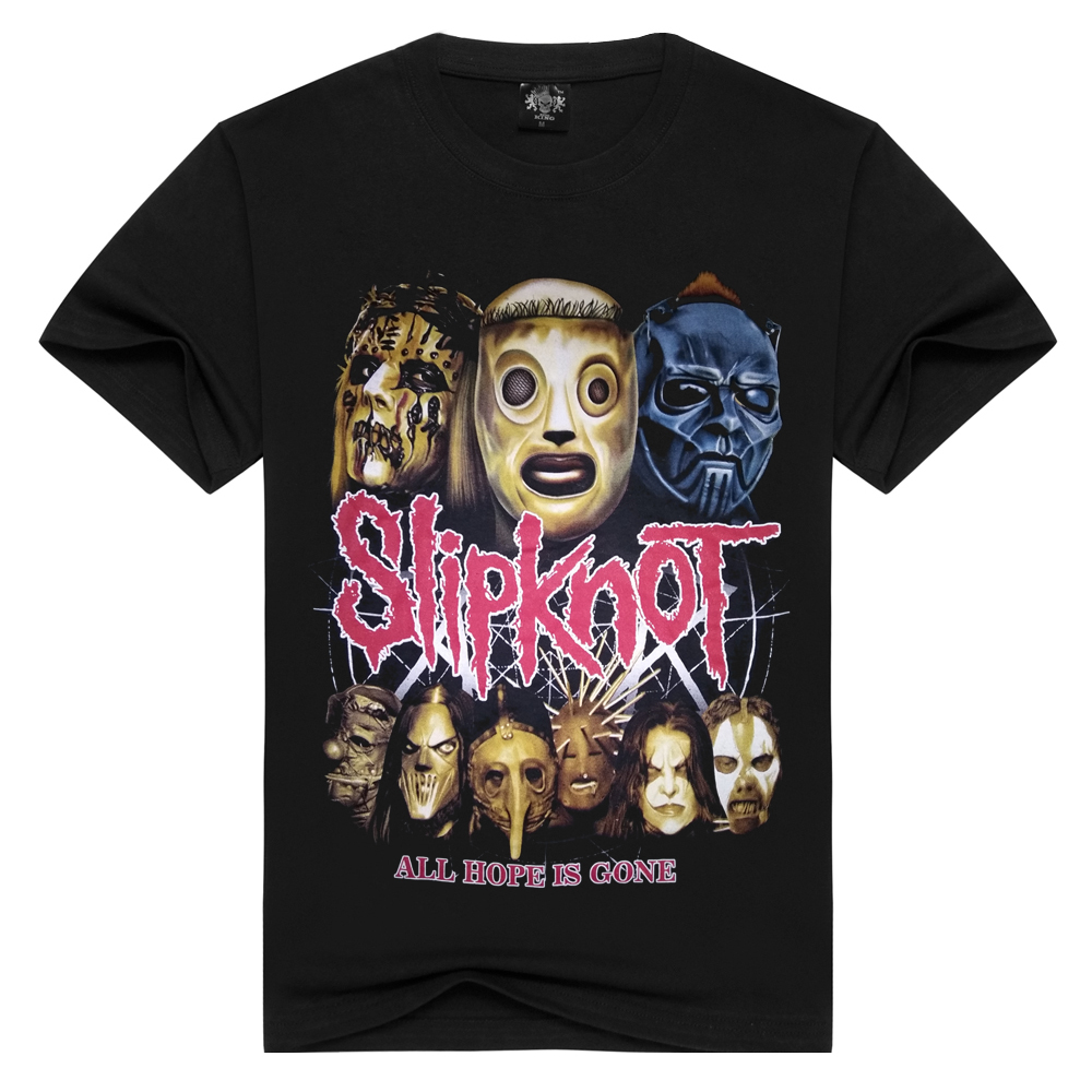 Men/Women Slipknot t shirt heavy metal tshirts Summer Tops Tees all hope is gone T-shirt Men Rock band t-shirts Plus Size MX200508, White;black
Men/Women Slipknot t shirt heavy metal tshirts Summer Tops Tees all hope is gone T-shirt Men Rock band t-shirts Plus Size MX200508, White;black