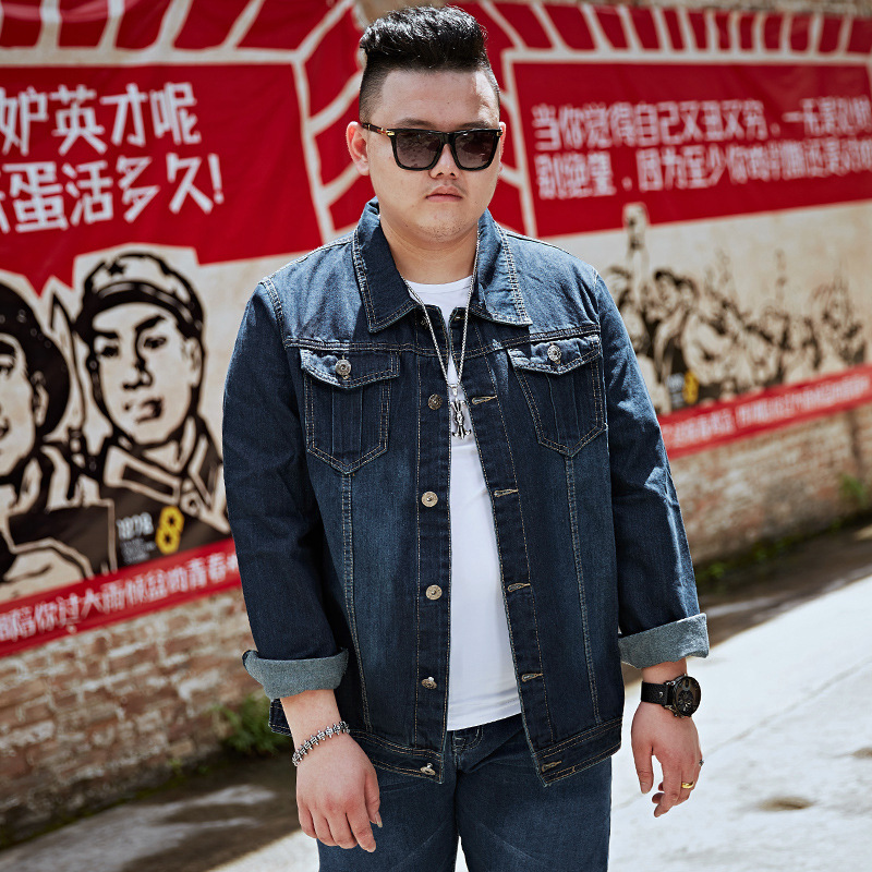 Blue Mens Denim Jacket Outerwear 2020 Spring Autumn Winter Denim Caots Plus Size 58 60 62 6XL 7XL 8XL MAX Chest 146CM Jeans, 7023
Blue Mens Denim Jacket Outerwear 2020 Spring Autumn Winter Denim Caots Plus Size 58 60 62 6XL 7XL 8XL MAX Chest 146CM Jeans, 7023